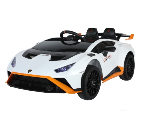 Электрический спортивный автомобиль для детей Lamborghini STO DRIFT White