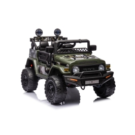 Divvietīgs bērnu elektromobilis Toyota FJ Moro 4x4