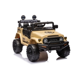 Divvietīgs bērnu elektromobilis Toyota FJ Khaki 4x4