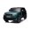 Divvietīgs bērnu elektromobilis Range Rover DK-RR998 Green Painted