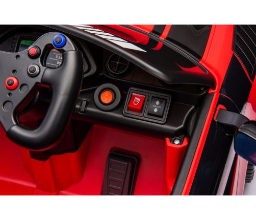 Vienvietīgs elektromobilis BBH-033 Red