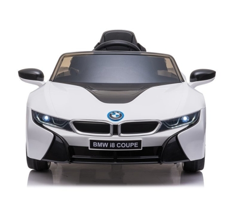 Vienvietīgs elektromobilis BMW i8 Coupe White