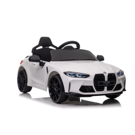 Vienvietīgs elektromobilis BMW M4 White