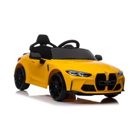 Vienvietīgs elektromobilis BMW M4 Yellow