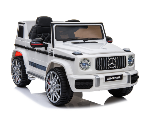 Vienvietīgs elektromobilis Mercedes G63 White