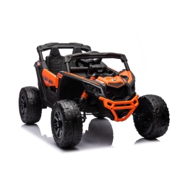 Divvietīgs bērnu elektromobilis Bagijs Can-am DK-CA003 Orange