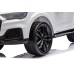 Vienvietīgs elektromobilis Audi Q7 White