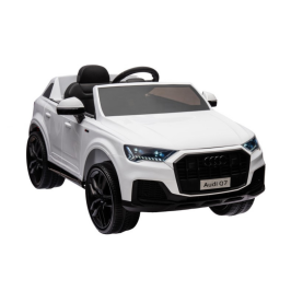 Vienvietīgs elektromobilis Audi Q7 White