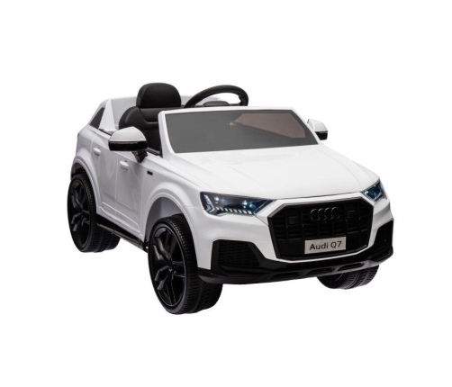 Vienvietīgs elektromobilis Audi Q7 White