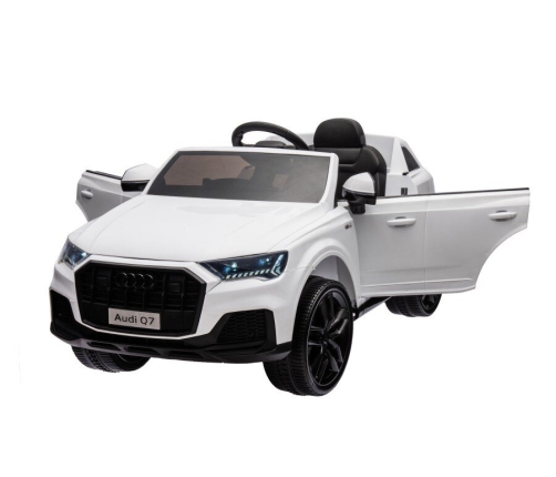 Vienvietīgs elektromobilis Audi Q7 White