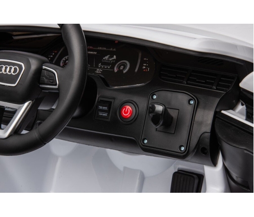 Vienvietīgs elektromobilis Audi Q7 White