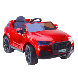 Vienvietīgs elektromobilis Audi Q7 Red