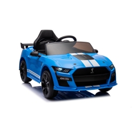 Elektriskā sporta automašīna bērniem Ford Mustang GT500 Shelby Blue