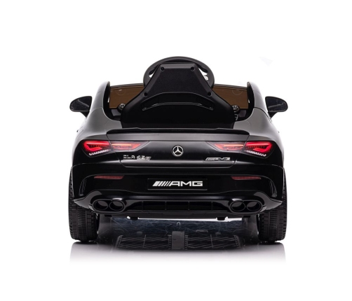 Elektriskā sporta automašīna bērniem Mercedes CLA 45s AMG Black Painted