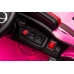 Одноместный электромобиль Dodge Charger Police Pink