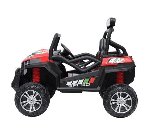 Divvietīgs bērnu elektromobilis Bagijs S2588 Red