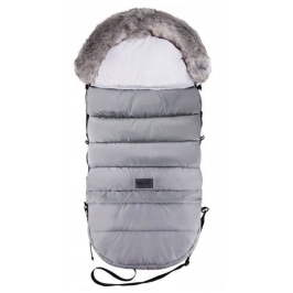 Ewa Klucze Eevi 3in1 Grey Bērnu ratu guļammaiss