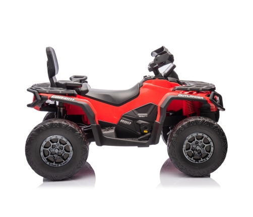 Elektriskais kvadracikls bērniem Can Am Outlander 4x4 DK-CA005 Red