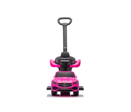 Stumjama mašīna ar rokturi Mercedes 3in1 Pink