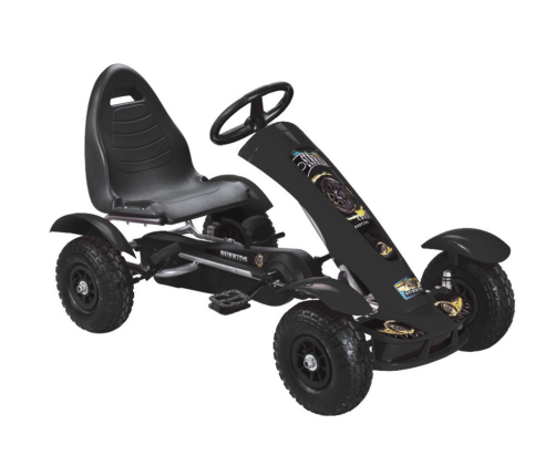 Детский педальный картинг F618 Black