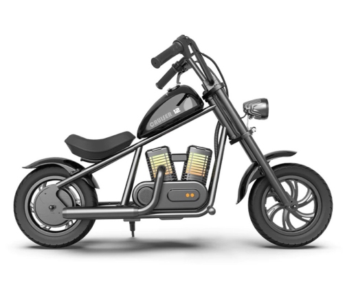 Elektro motocikls Hyper Gogo Cruiser 12 Plus BLACK