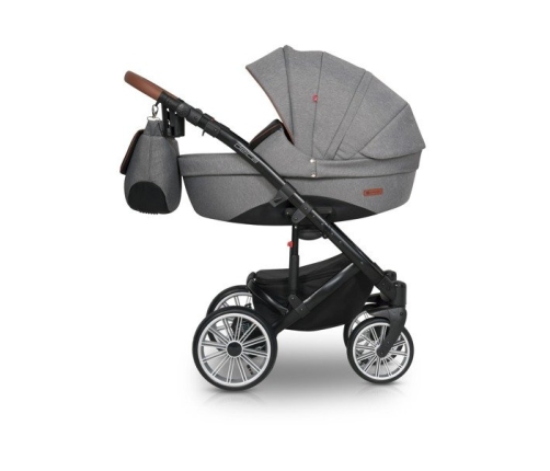 Euro-Cart Delta Anthracite Bērnu rati 2in1