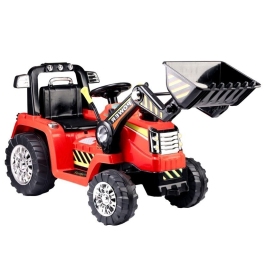 Bērnu elektriskais traktors ar kausu ZP1005 Red