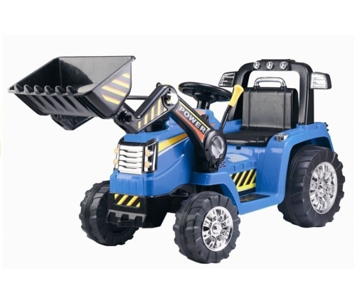 Детский электротрактор с ковшом ZP1005 Blue