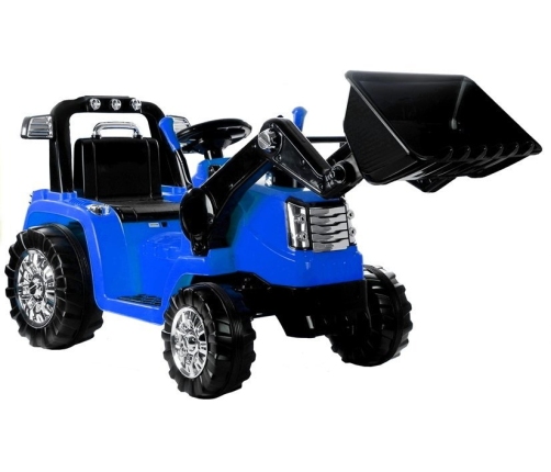Детский электротрактор с ковшом ZP1005 Blue
