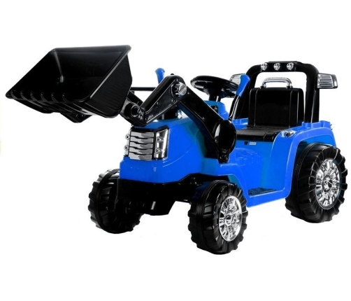 Детский электротрактор с ковшом ZP1005 Blue