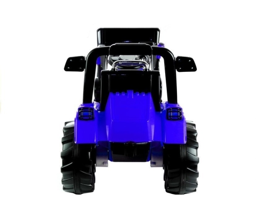 Детский электротрактор с ковшом ZP1005 Blue