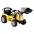 Bērnu elektriskais traktors ar kausu ZP1005 Yellow