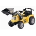 Bērnu elektriskais traktors ar kausu ZP1005 Yellow