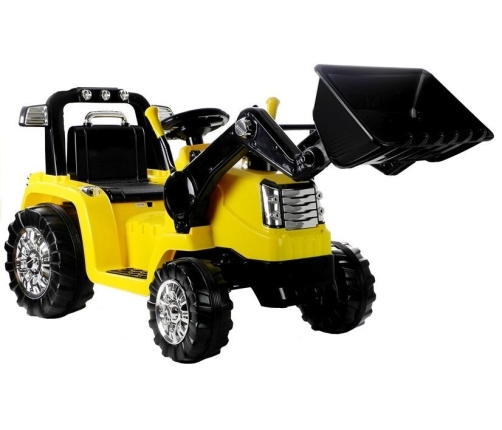 Bērnu elektriskais traktors ar kausu ZP1005 Yellow