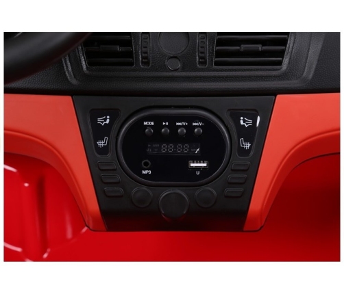 Divvietīgs bērnu elektromobilis BMW X6M Red
