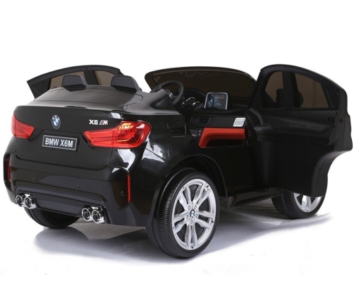 Двухместный детский электромобиль BMW X6M Black Painting