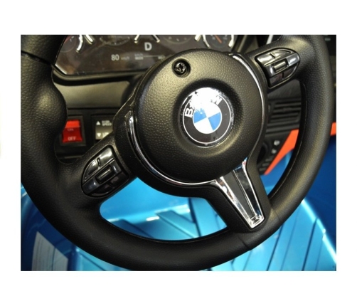 Divvietīgs bērnu elektromobilis BMW X6M Red Painting