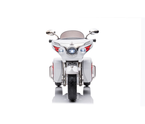 Bērnu elektriskais motocikls Goldwing White