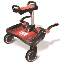 Lascal Zestaw BuggyBoard Maxi  Czerwony/Czerwony