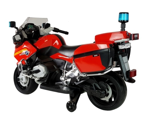 Bērnu elektriskais motocikls BMW R1200 Police Red