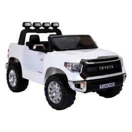 Divvietīgs bērnu elektromobilis Toyota Tundra White