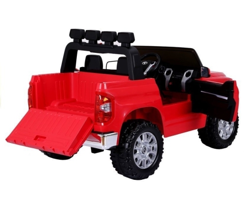Divvietīgs bērnu elektromobilis Toyota Tundra Red