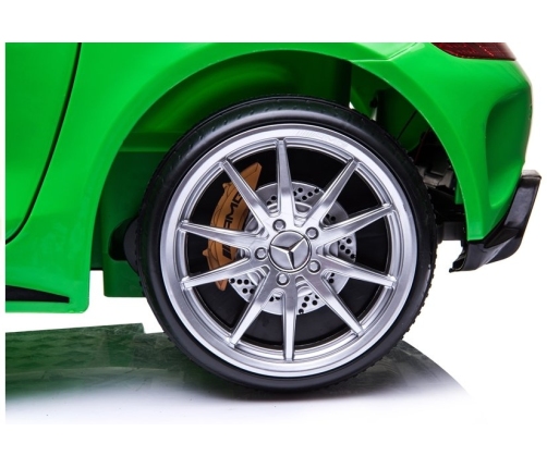 Одноместный электромобиль Mercedes GTR Green