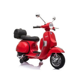 Детский электромотоцикл Vespa Red