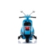 Bērnu elektriskais motocikls Vespa Blue