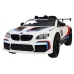 Vienvietīgs elektromobilis BMW M6 GT3 White