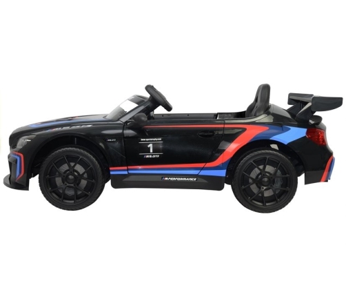 Vienvietīgs elektromobilis BMW M6 GT3 Black
