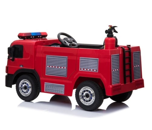 Детский электромобиль Пожарная машина Red