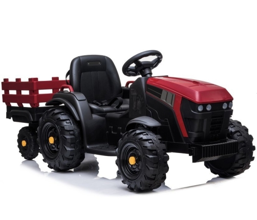 Bērnu elektriskais traktors ar piekabi BDM0925 Red