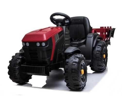 Bērnu elektriskais traktors ar piekabi BDM0925 Red